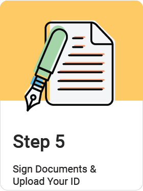 sign documents and upload your id